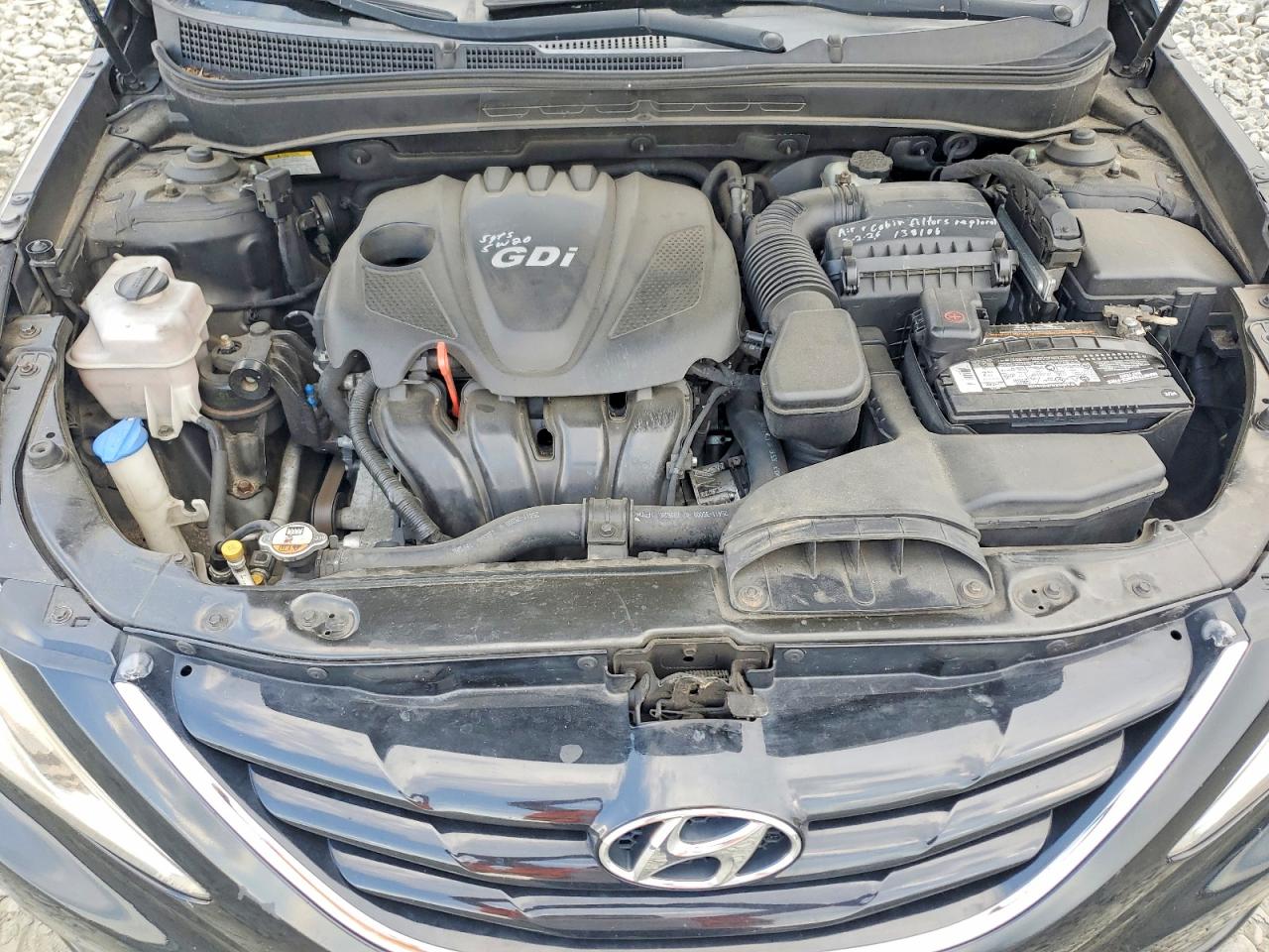 2013 Hyundai Sonata Gls Black vin: 5NPEB4AC3DH789933