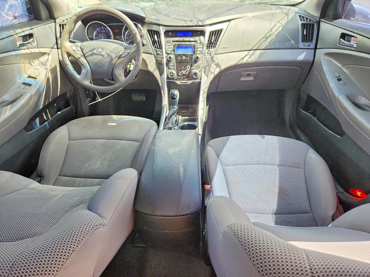 2013 Hyundai Sonata Gls Gray vin: 5NPEB4AC3DH789978