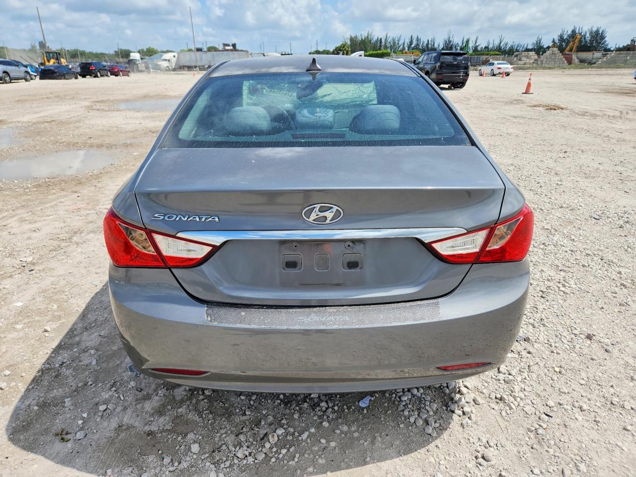 2013 Hyundai Sonata Gls Gray vin: 5NPEB4AC3DH789978