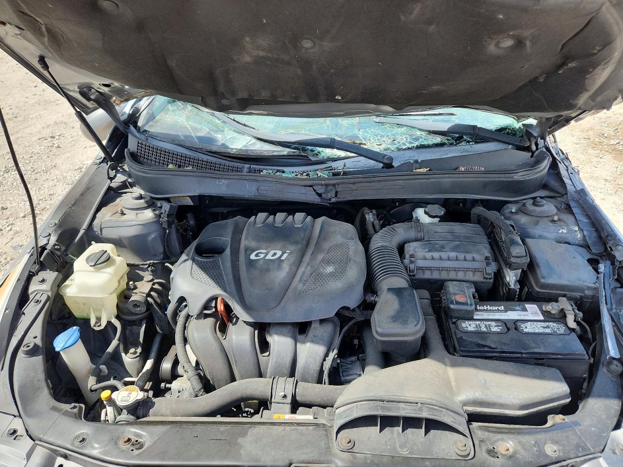 2013 Hyundai Sonata Gls Gray vin: 5NPEB4AC3DH789978