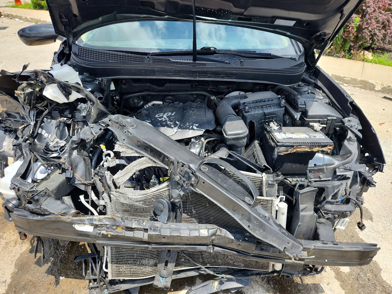 2013 Hyundai Sonata Gls Black vin: 5NPEB4AC3DH791911