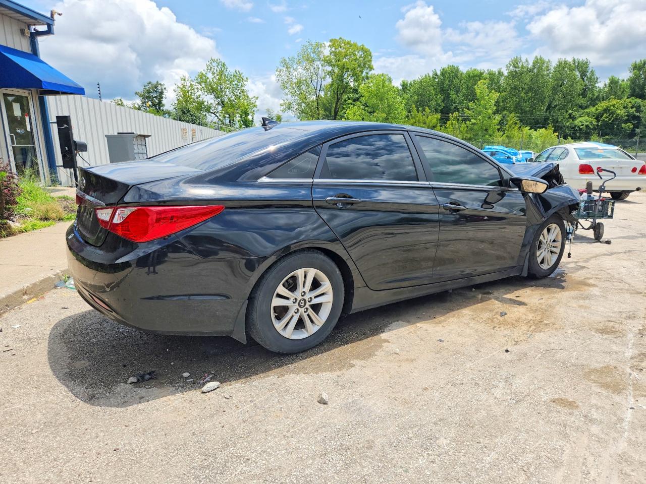 2013 Hyundai Sonata Gls Black vin: 5NPEB4AC3DH791911