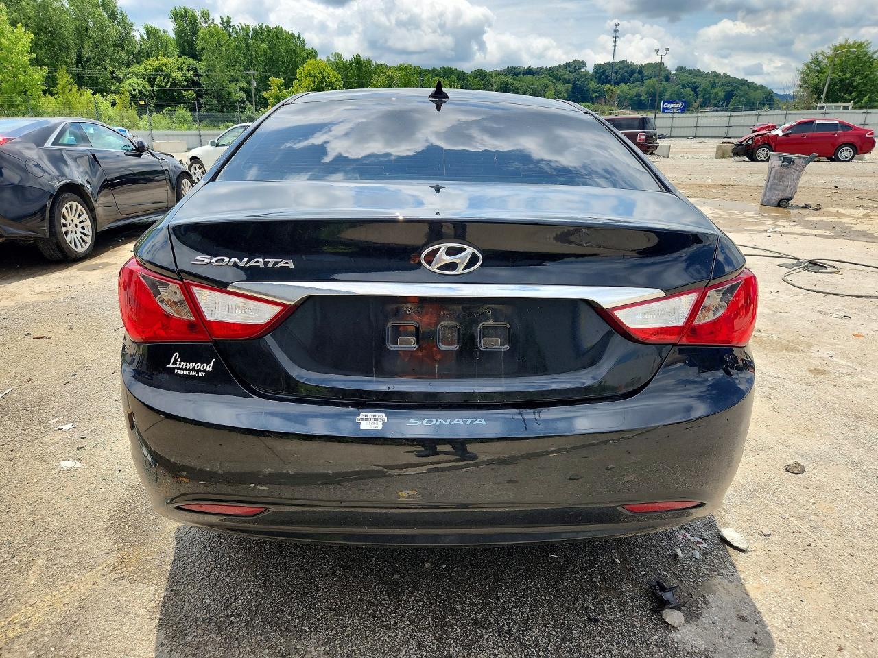 2013 Hyundai Sonata Gls Black vin: 5NPEB4AC3DH791911