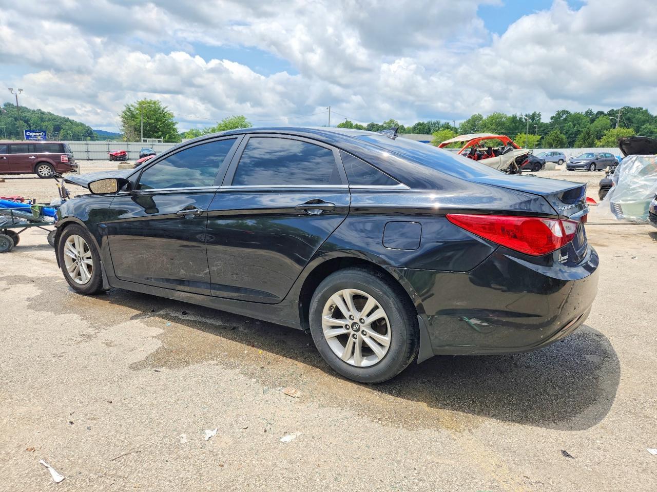 2013 Hyundai Sonata Gls Black vin: 5NPEB4AC3DH791911