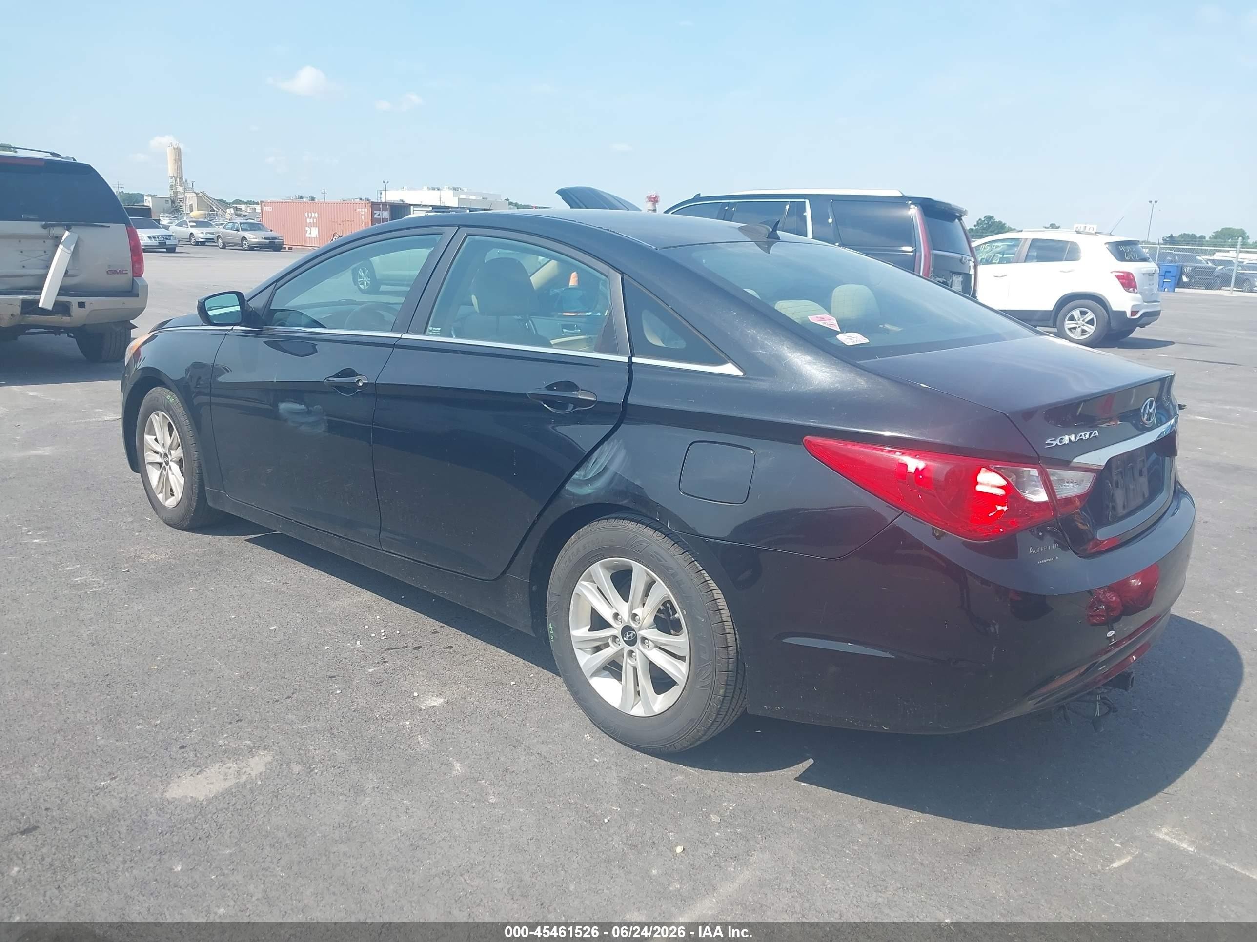 2013 Hyundai Sonata Gls Black vin: 5NPEB4AC3DH801613