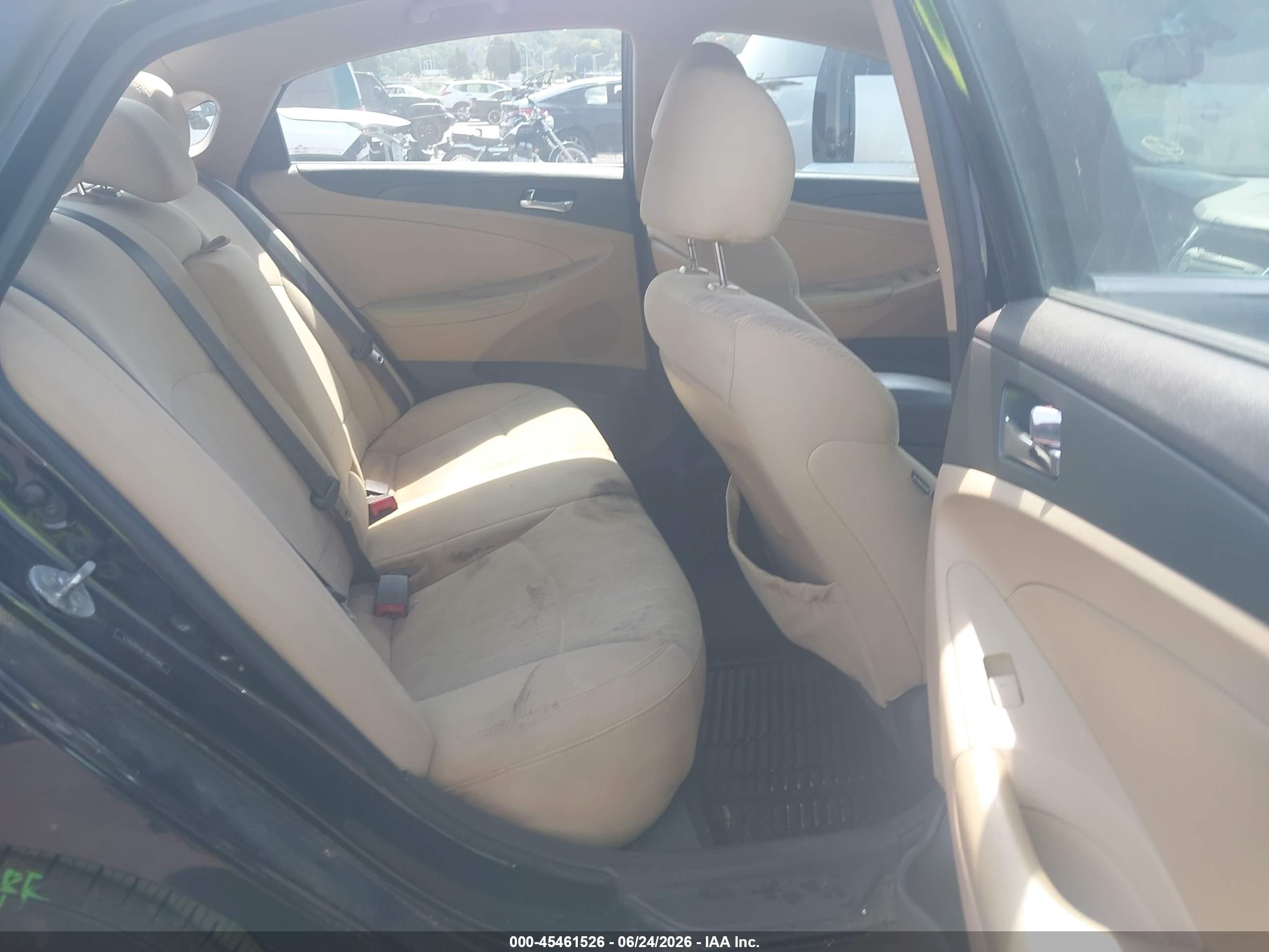 2013 Hyundai Sonata Gls Black vin: 5NPEB4AC3DH801613