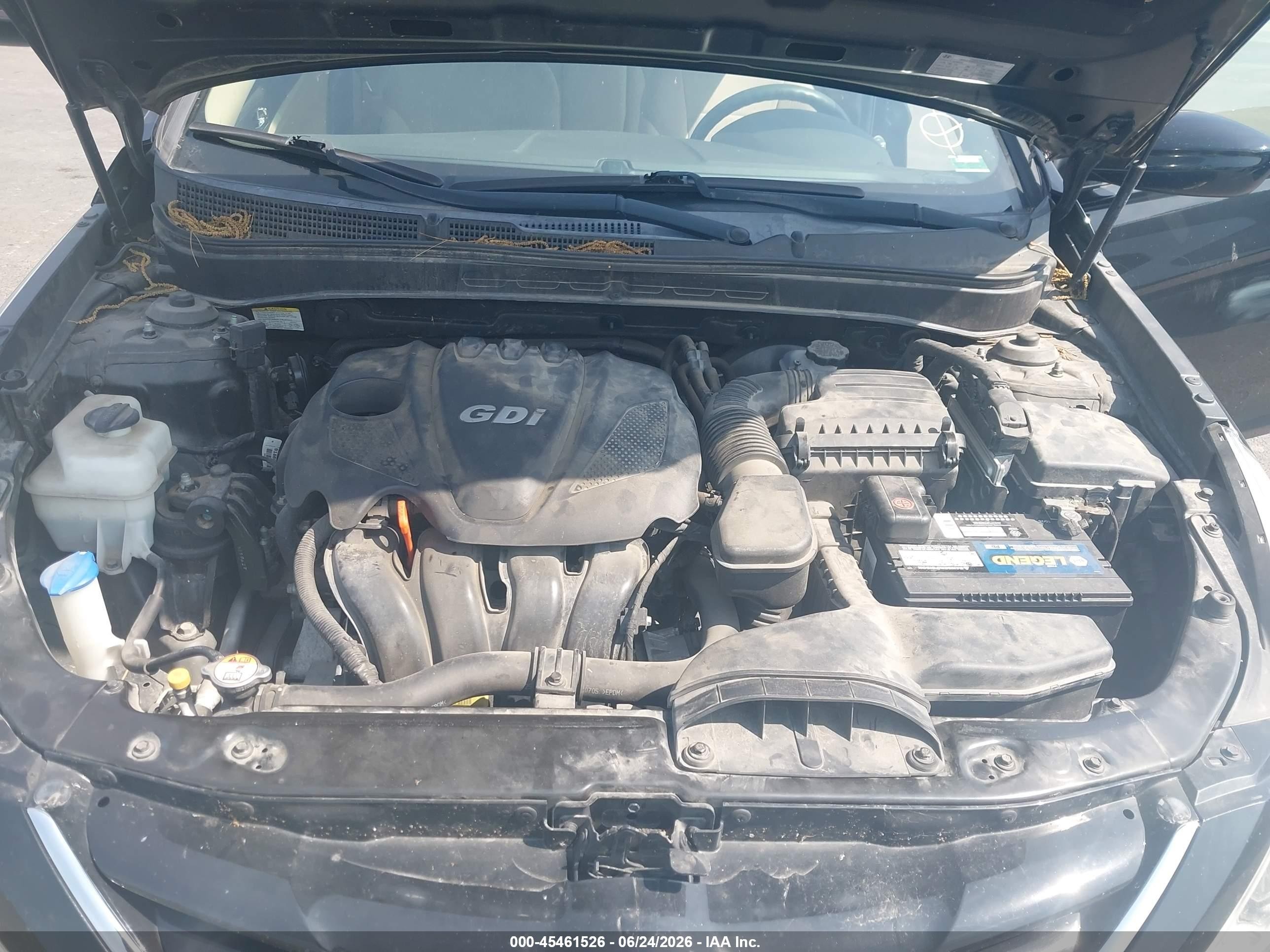 2013 Hyundai Sonata Gls Black vin: 5NPEB4AC3DH801613