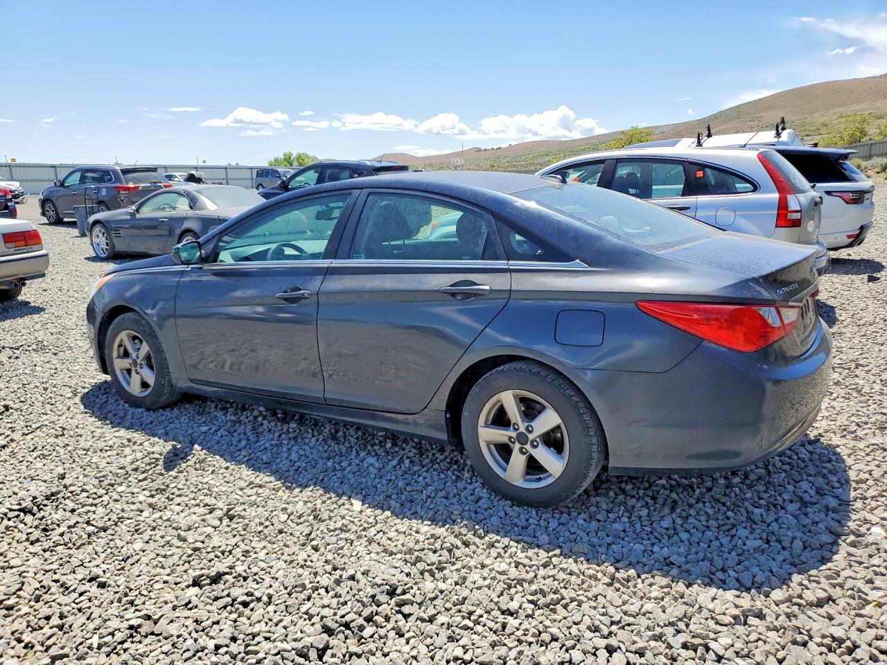 2013 Hyundai Sonata Gls Blue vin: 5NPEB4AC3DH810036