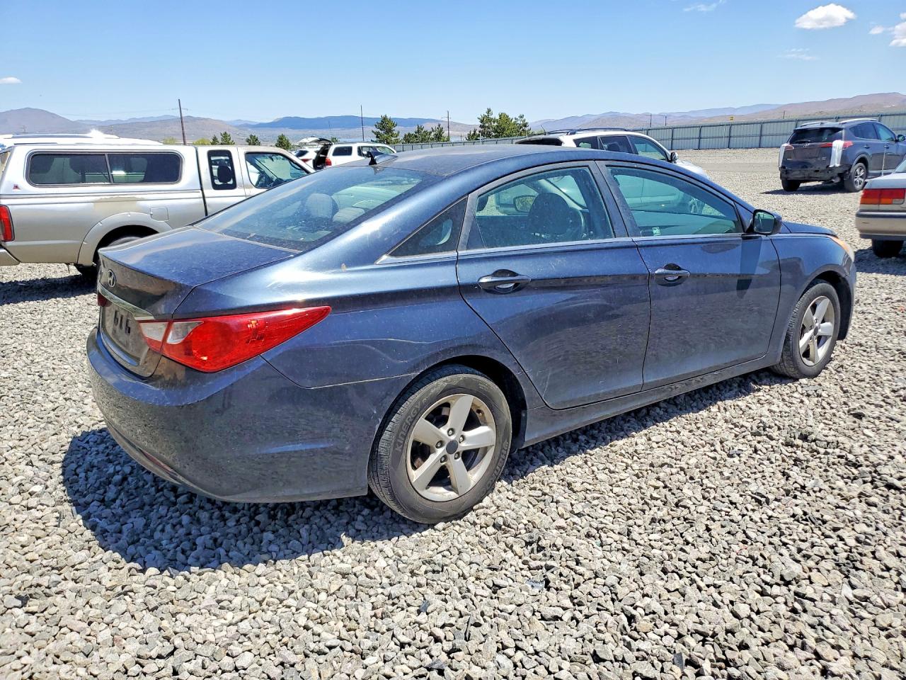 2013 Hyundai Sonata Gls Blue vin: 5NPEB4AC3DH810036