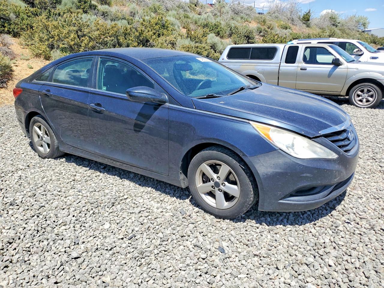 2013 Hyundai Sonata Gls Blue vin: 5NPEB4AC3DH810036