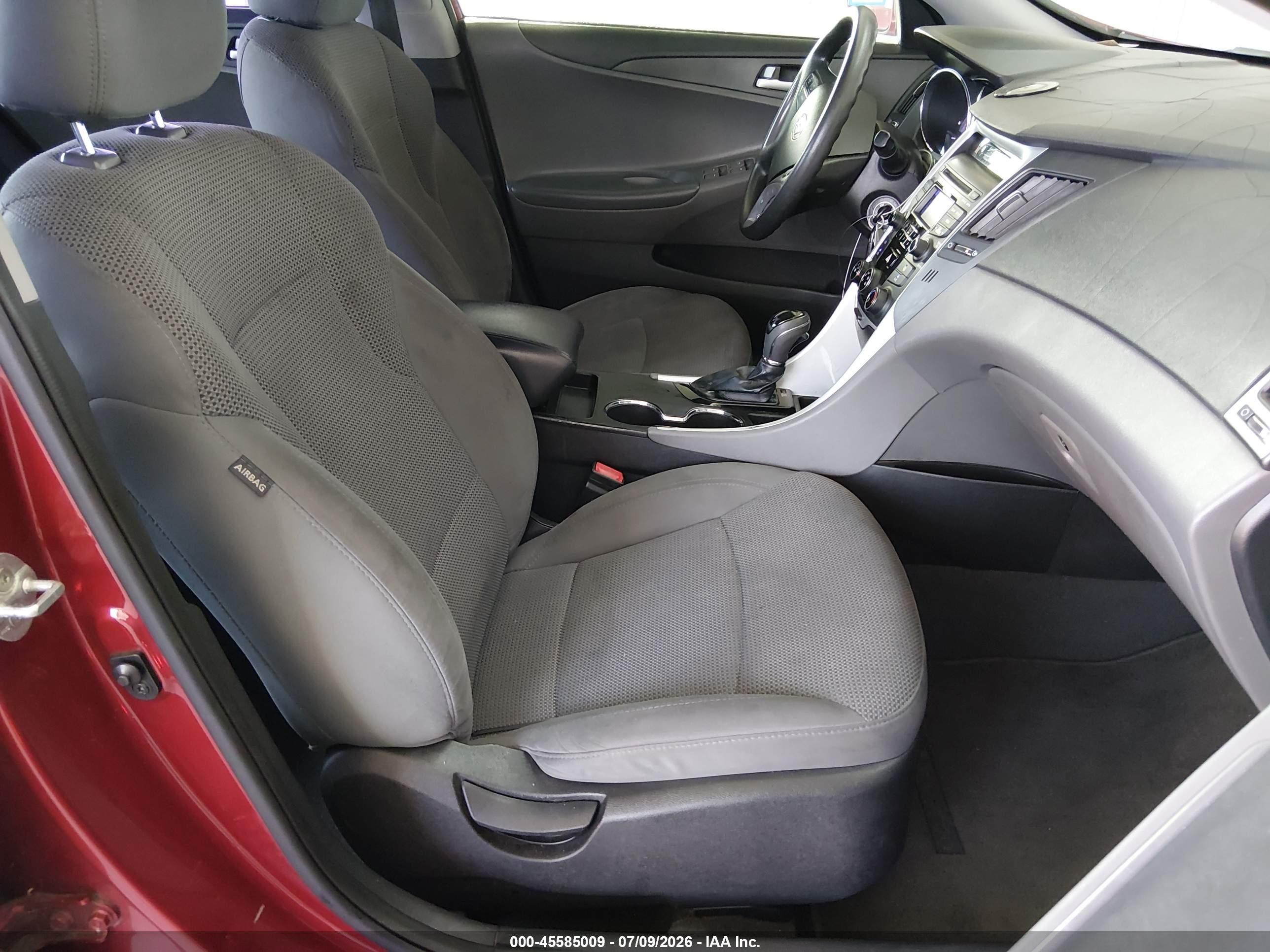 2014 Hyundai Sonata Gls Red vin: 5NPEB4AC3EH821359