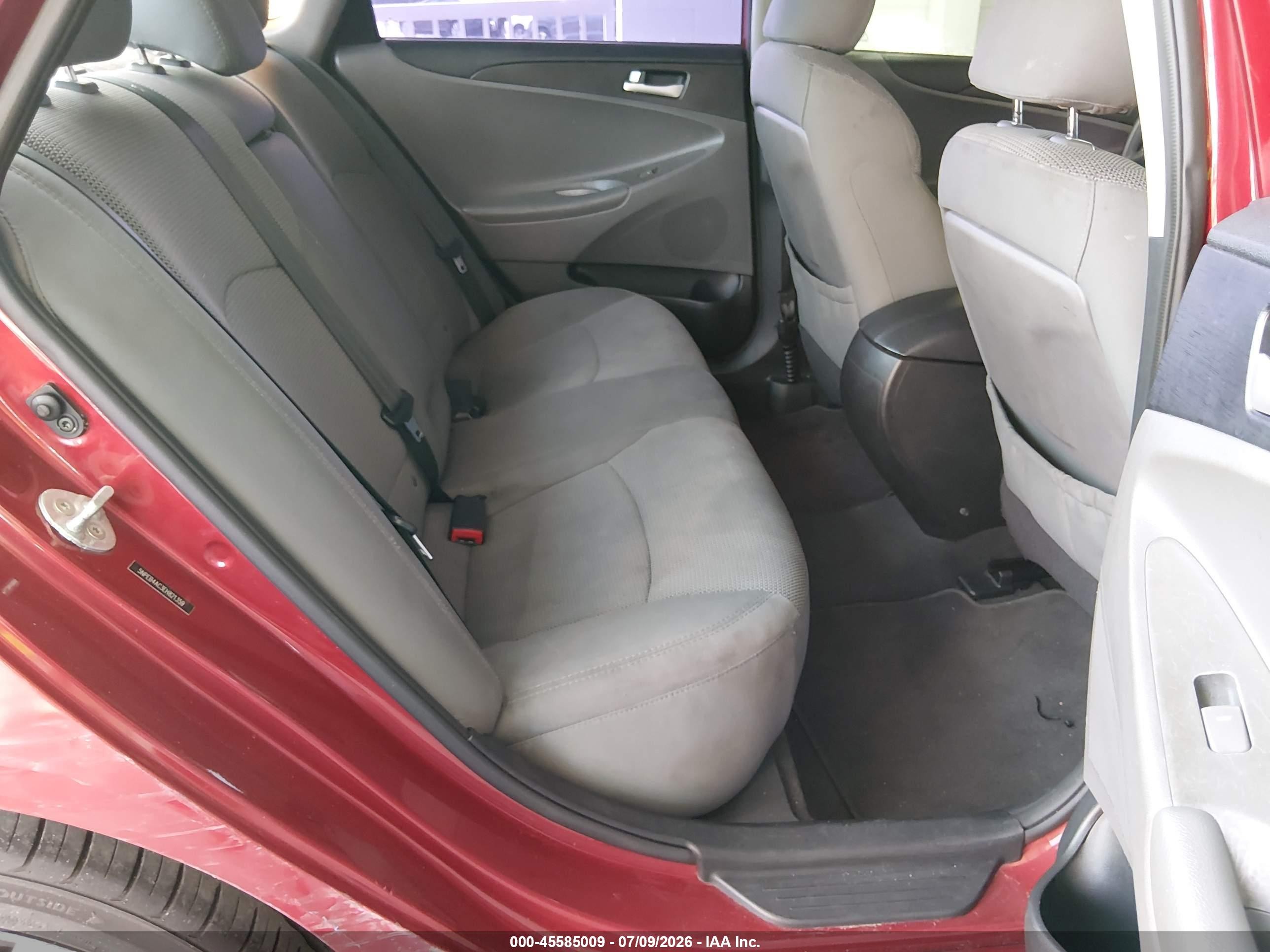 2014 Hyundai Sonata Gls Red vin: 5NPEB4AC3EH821359