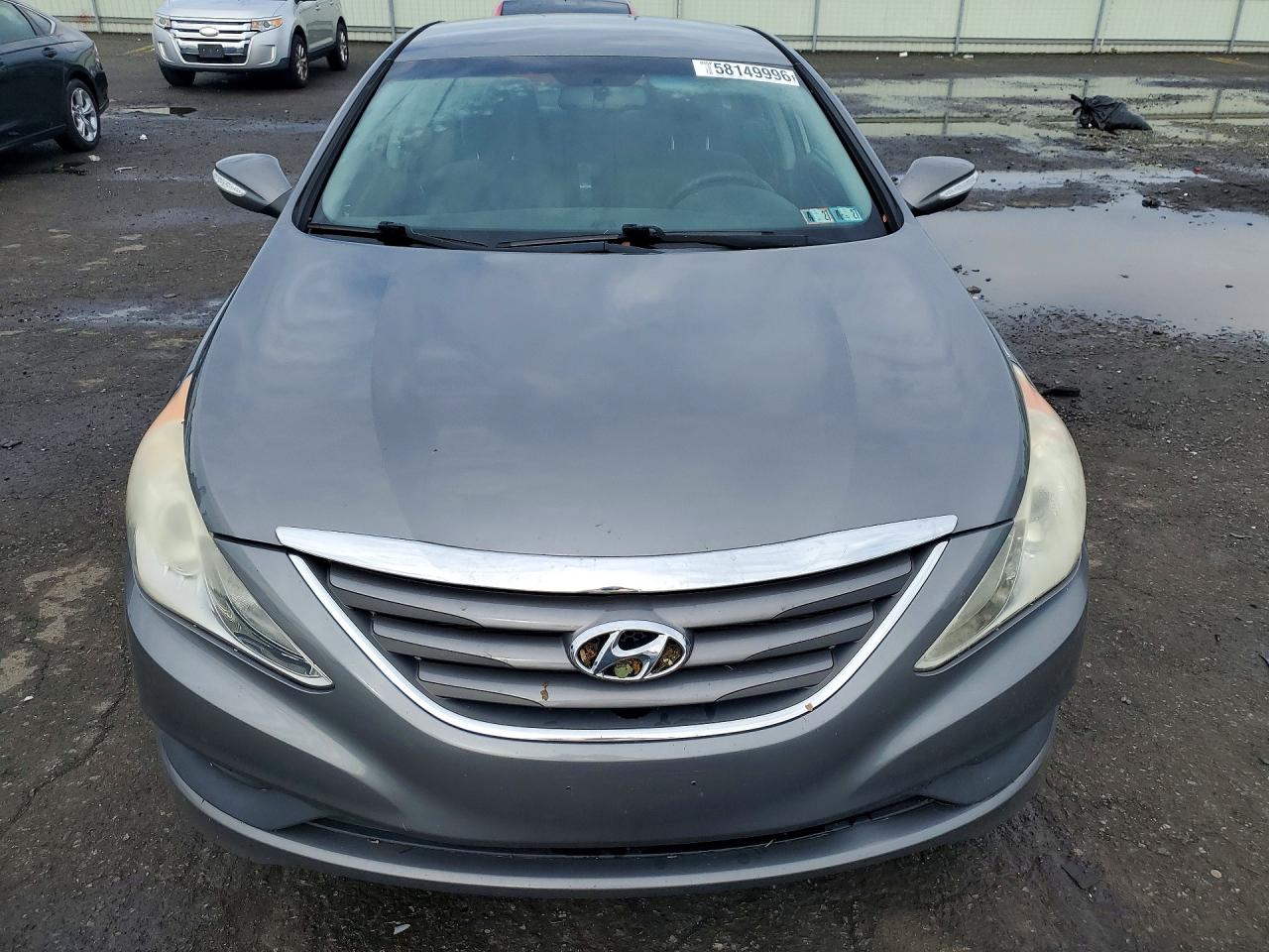 2014 Hyundai Sonata Gls Silver vin: 5NPEB4AC3EH821720