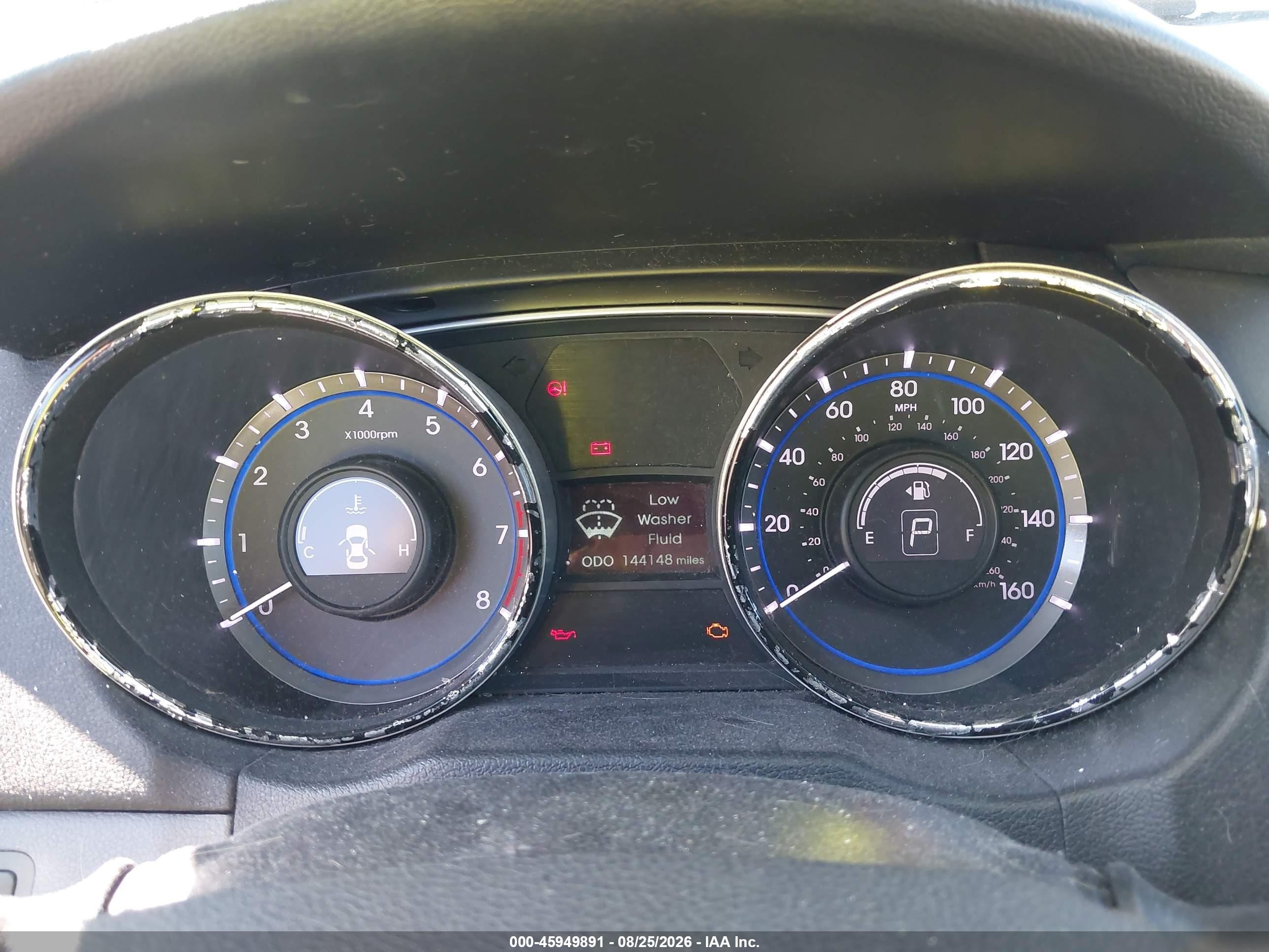 2014 Hyundai Sonata Gls Gray vin: 5NPEB4AC3EH826951