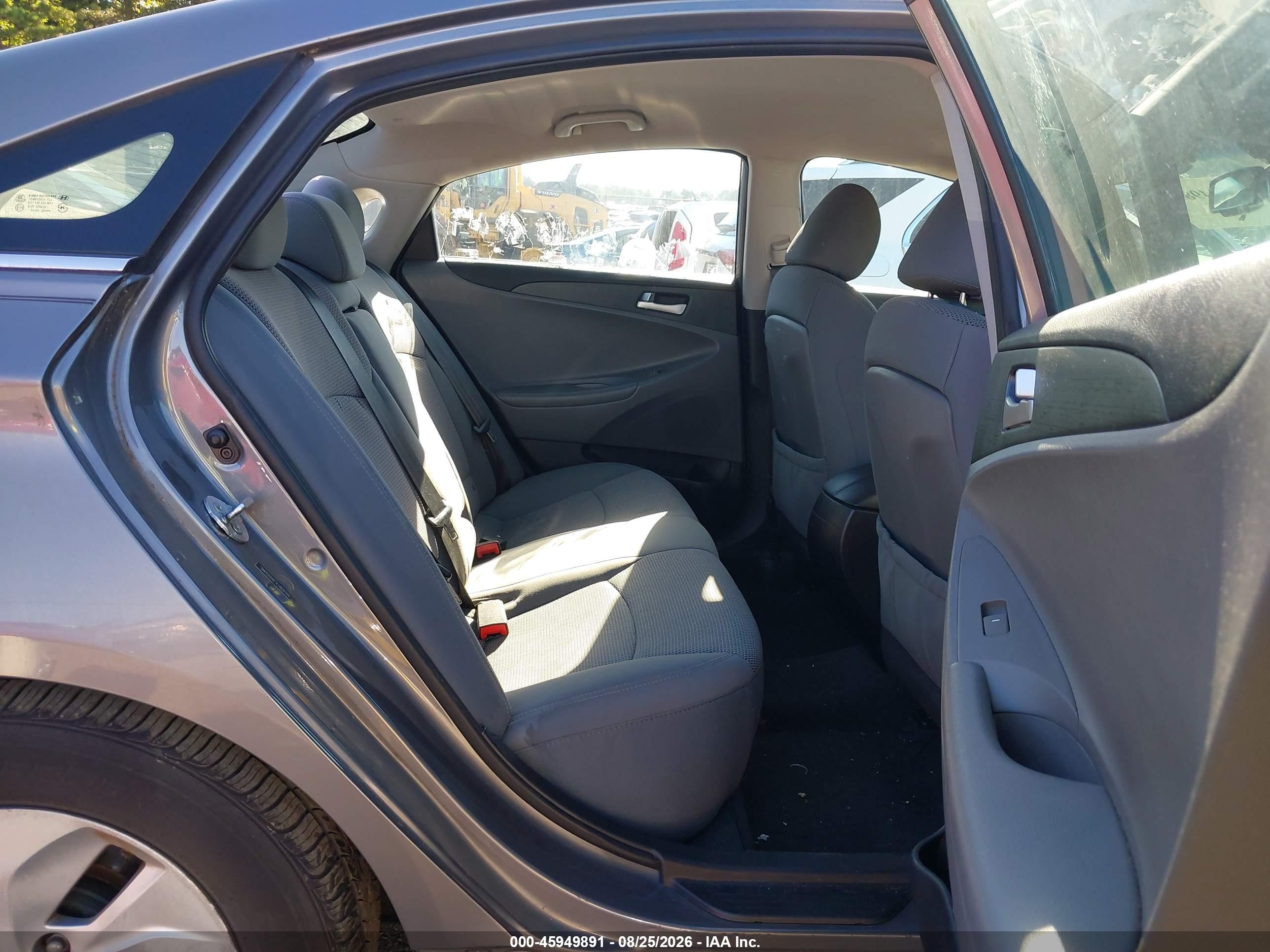 2014 Hyundai Sonata Gls Gray vin: 5NPEB4AC3EH826951