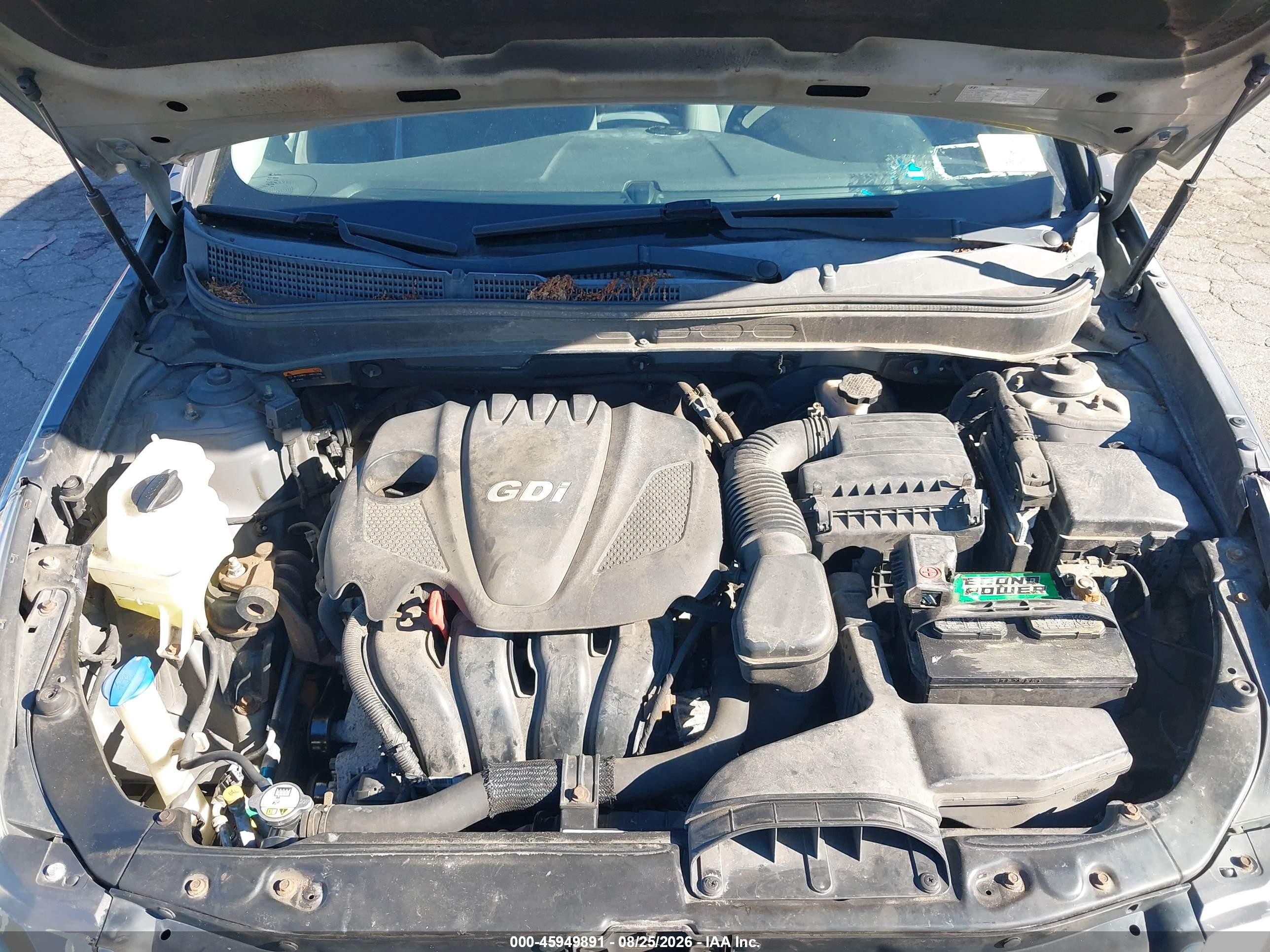 2014 Hyundai Sonata Gls Gray vin: 5NPEB4AC3EH826951
