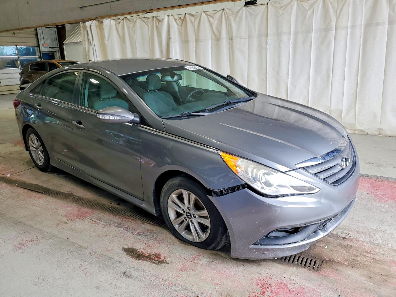 2014 Hyundai Sonata Gls Gray vin: 5NPEB4AC3EH829610