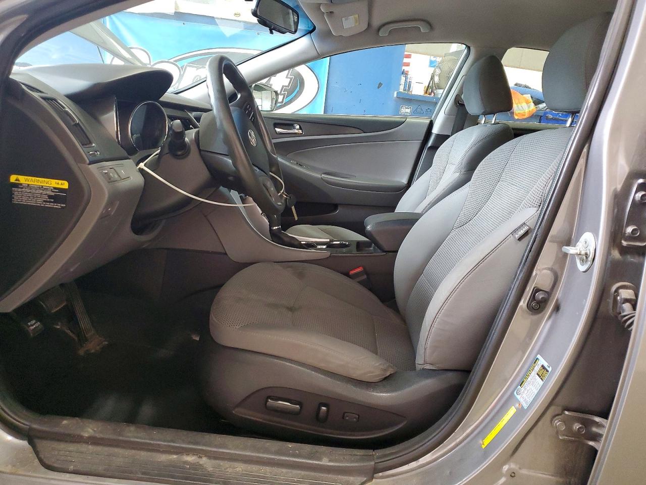 2014 Hyundai Sonata Gls Gray vin: 5NPEB4AC3EH829610