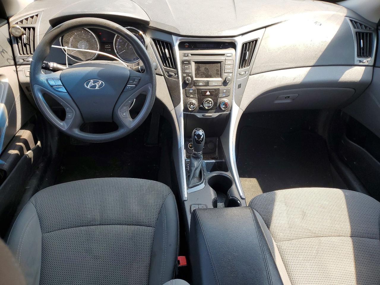 2014 Hyundai Sonata Gls Черный vin: 5NPEB4AC3EH835357