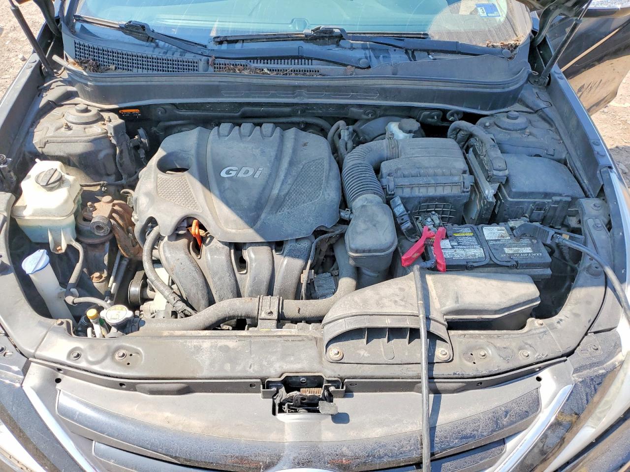 2014 Hyundai Sonata Gls Черный vin: 5NPEB4AC3EH835357