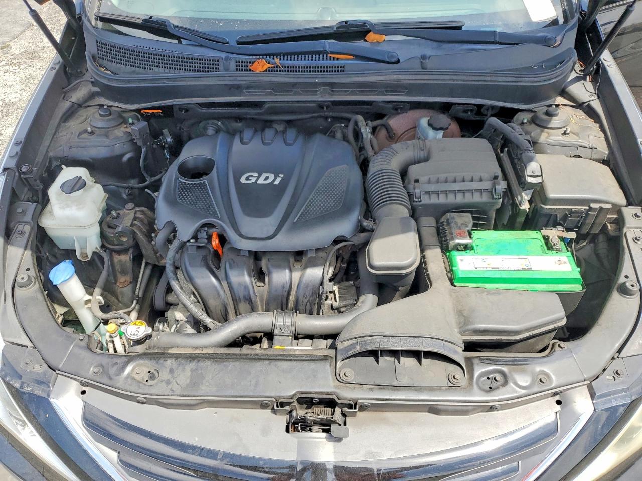 2014 Hyundai Sonata Gls Черный vin: 5NPEB4AC3EH837545