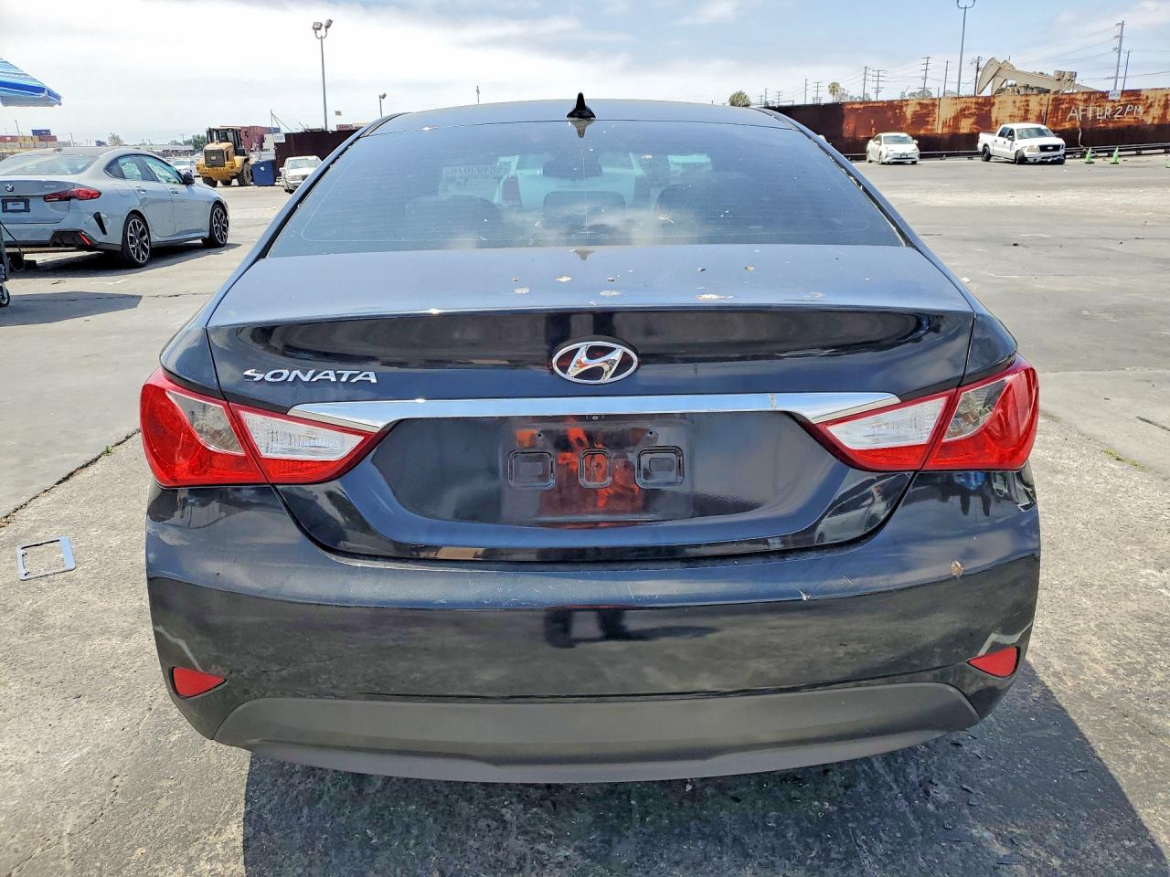 2014 Hyundai Sonata Gls Черный vin: 5NPEB4AC3EH837545