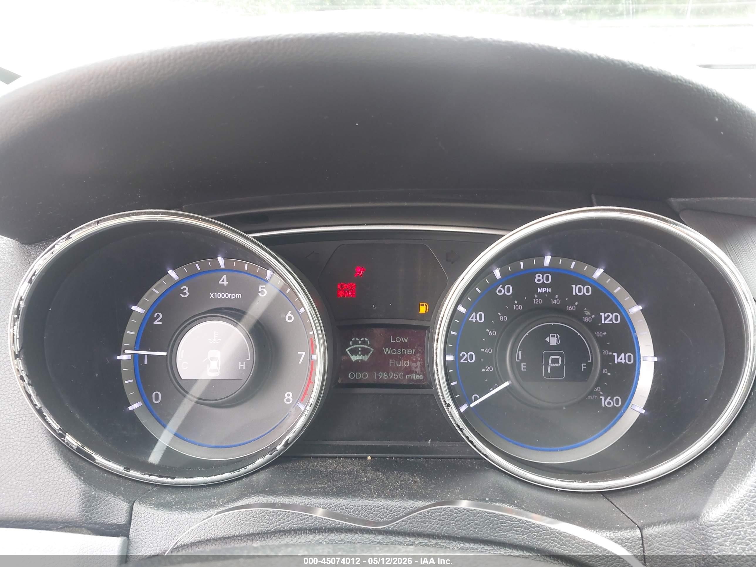 2014 Hyundai Sonata Gls Red vin: 5NPEB4AC3EH840476