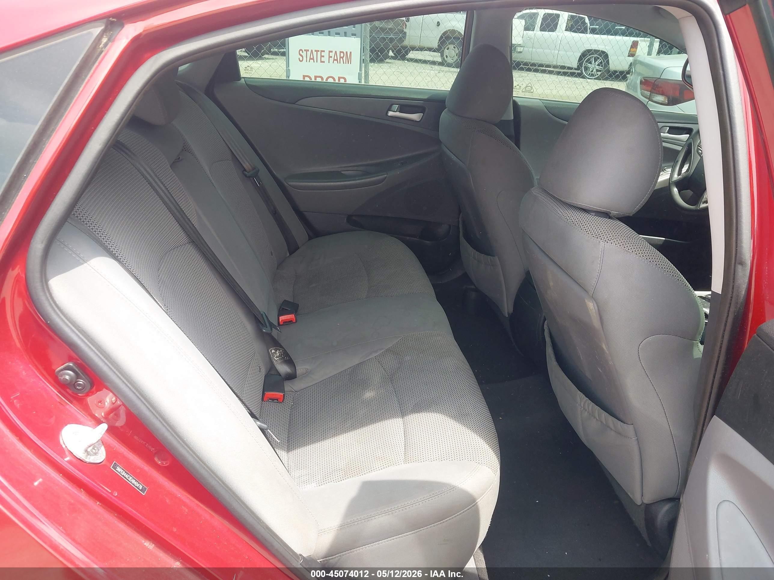 2014 Hyundai Sonata Gls Red vin: 5NPEB4AC3EH840476