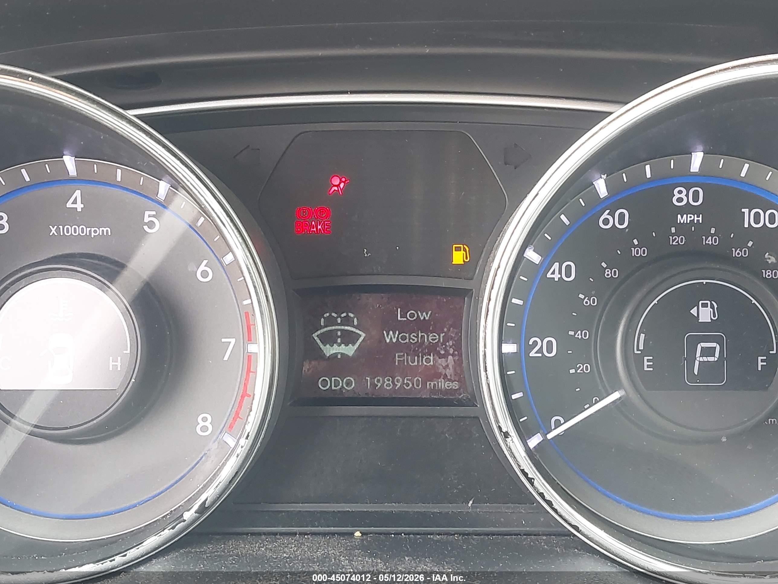 2014 Hyundai Sonata Gls Red vin: 5NPEB4AC3EH840476