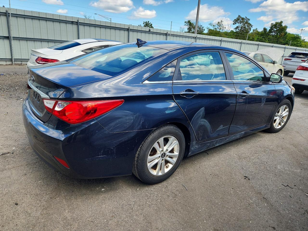 2014 Hyundai Sonata Gls Black vin: 5NPEB4AC3EH852207
