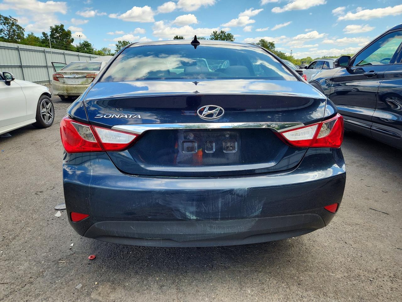 2014 Hyundai Sonata Gls Black vin: 5NPEB4AC3EH852207