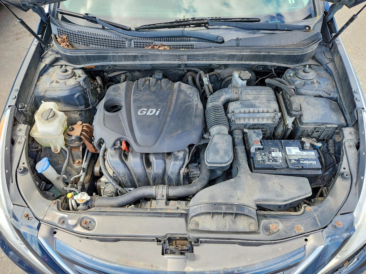 2014 Hyundai Sonata Gls Black vin: 5NPEB4AC3EH852207