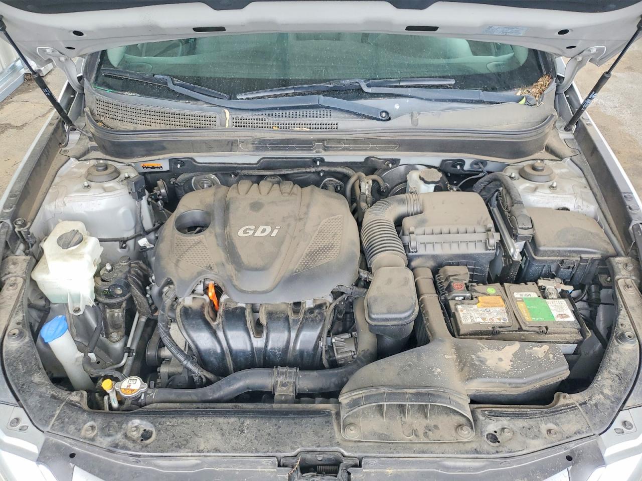 2014 Hyundai Sonata Gls Silver vin: 5NPEB4AC3EH855026