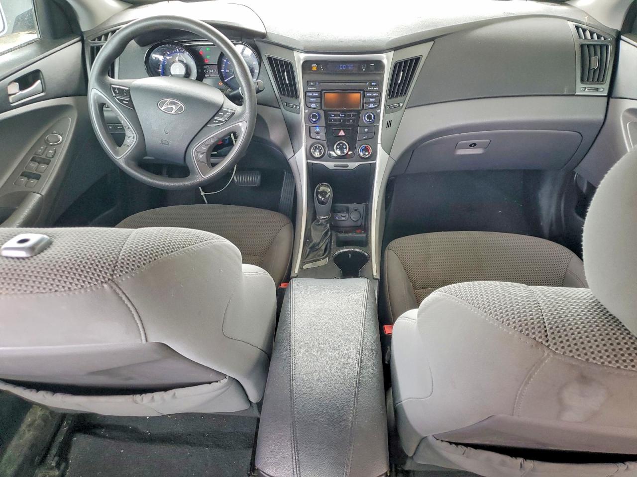 2014 Hyundai Sonata Gls Silver vin: 5NPEB4AC3EH855026