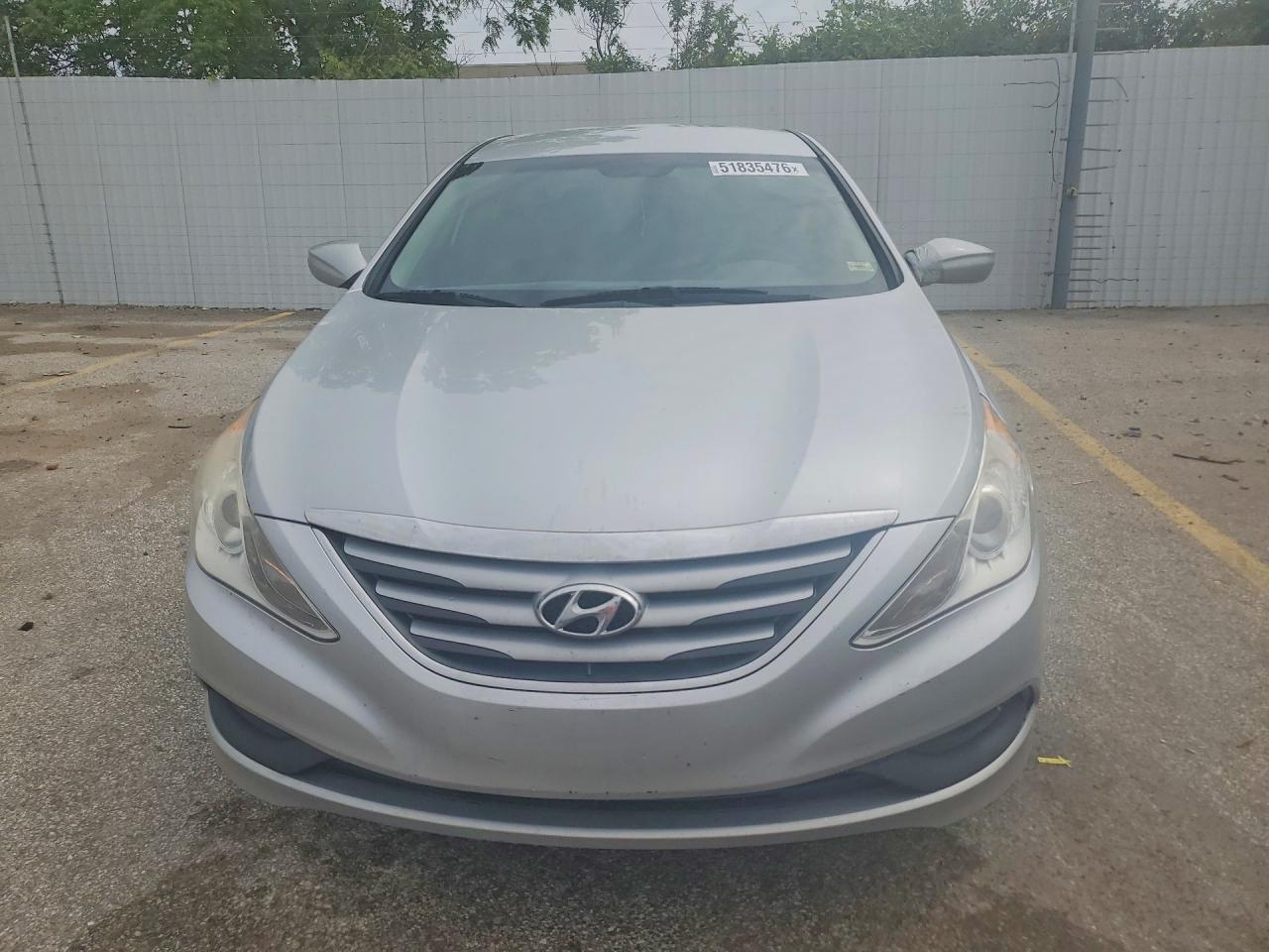 2014 Hyundai Sonata Gls Silver vin: 5NPEB4AC3EH864597
