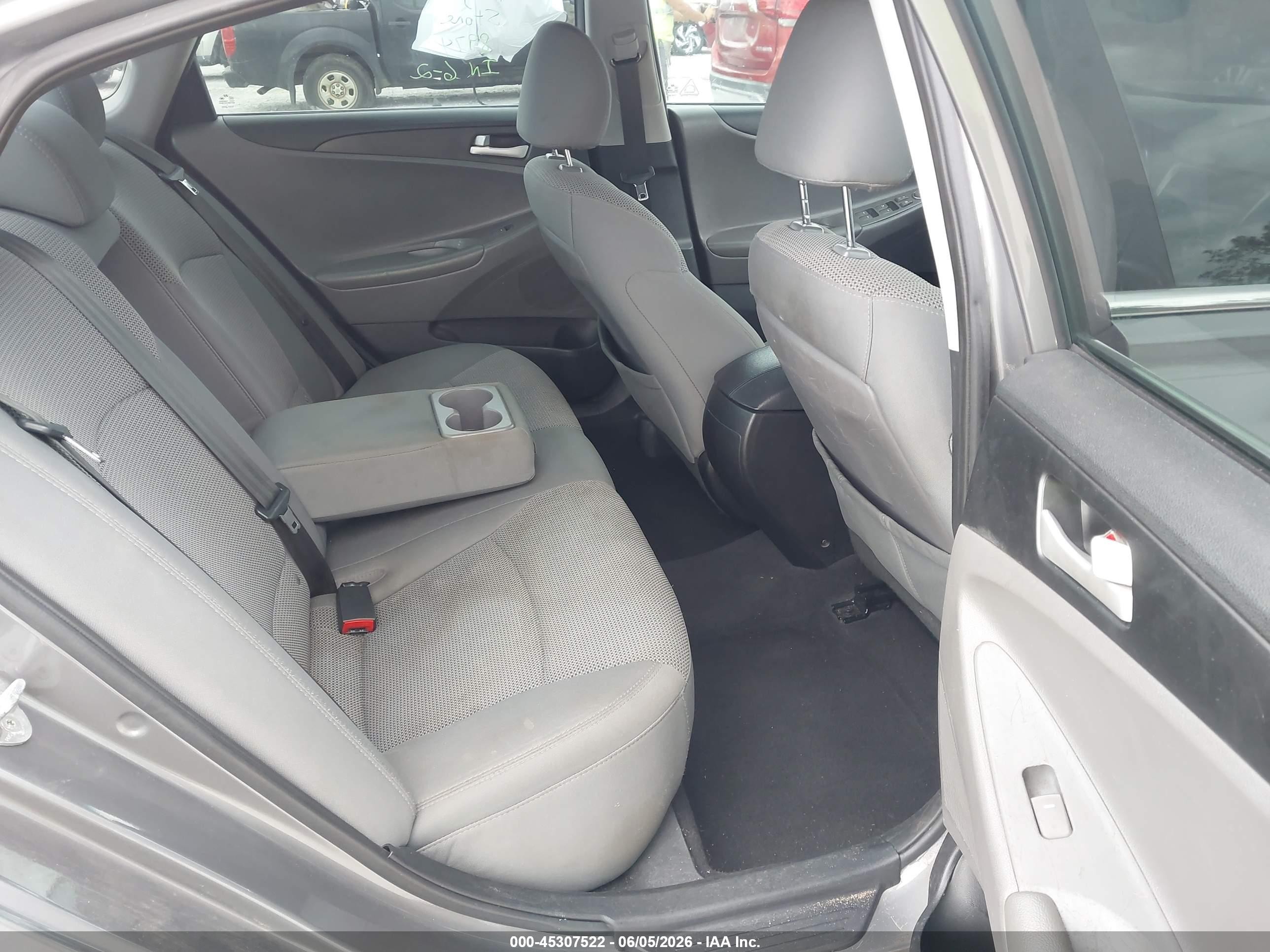 2014 Hyundai Sonata Gls Серый vin: 5NPEB4AC3EH865815