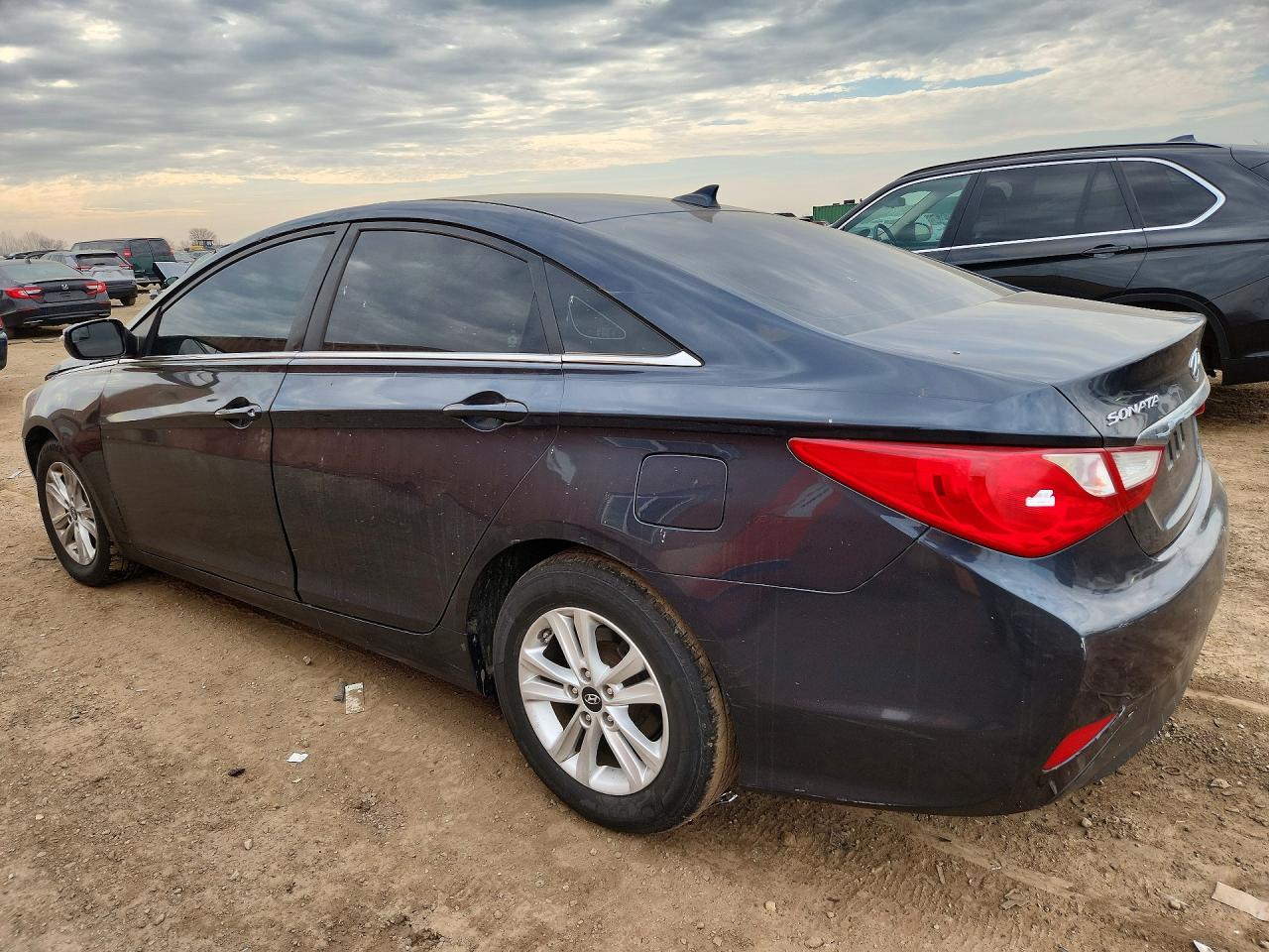 2014 Hyundai Sonata Gls Blue vin: 5NPEB4AC3EH868200