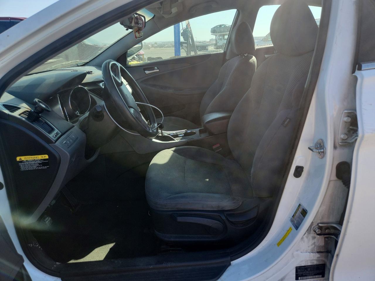 2014 Hyundai Sonata Gls Белый vin: 5NPEB4AC3EH868374