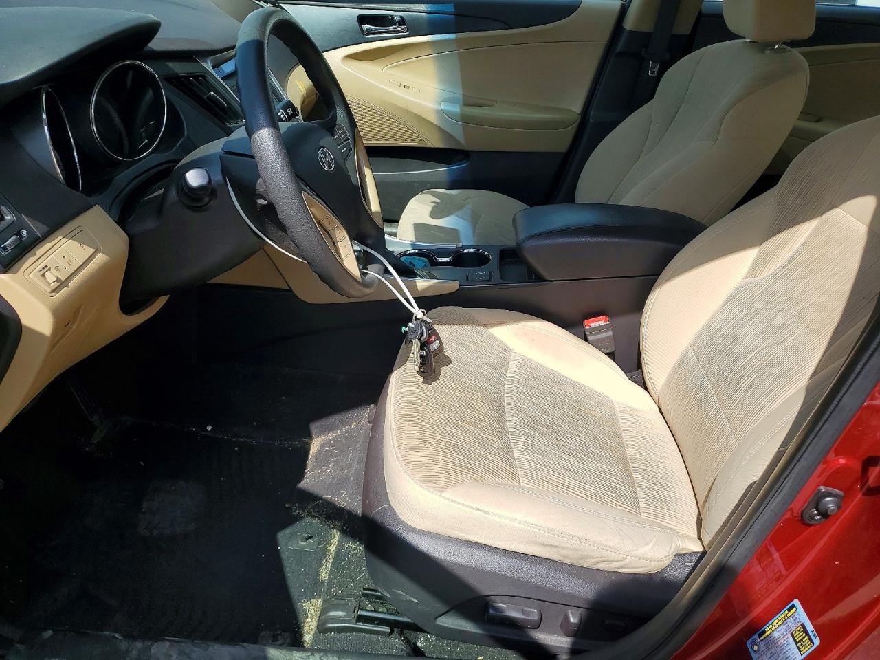 2014 Hyundai Sonata Gls Темно-бордовый vin: 5NPEB4AC3EH869878