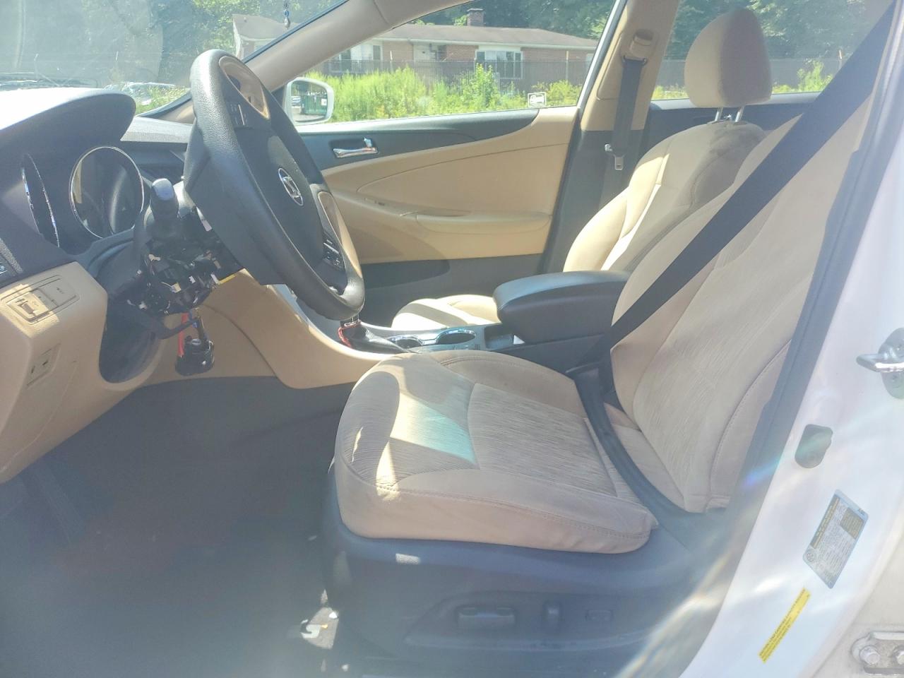 2014 Hyundai Sonata Gls White vin: 5NPEB4AC3EH879293