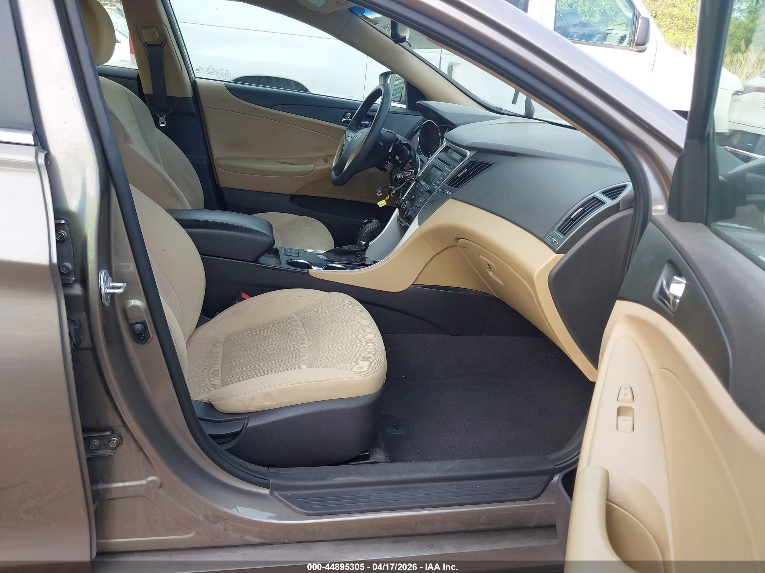 2014 Hyundai Sonata Gls Tan vin: 5NPEB4AC3EH881397