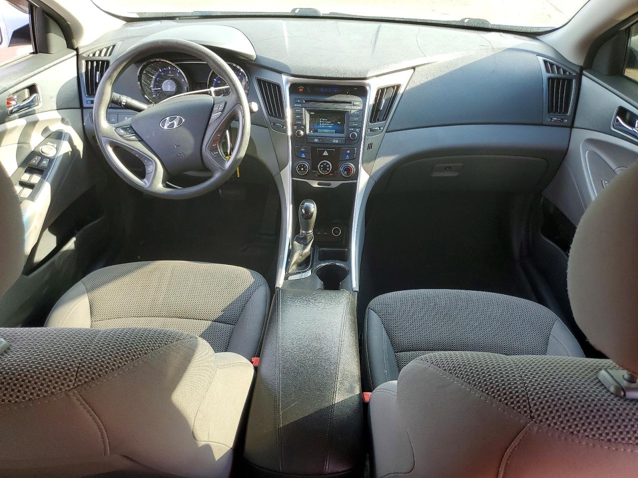 2014 Hyundai Sonata Gls White vin: 5NPEB4AC3EH882159
