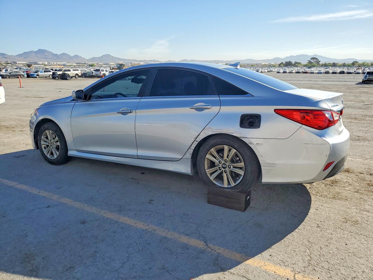 2014 Hyundai Sonata Gls Silver vin: 5NPEB4AC3EH883618
