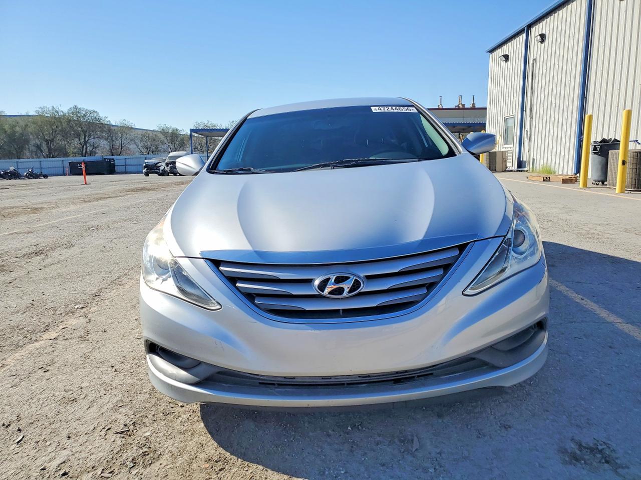 2014 Hyundai Sonata Gls Silver vin: 5NPEB4AC3EH883618