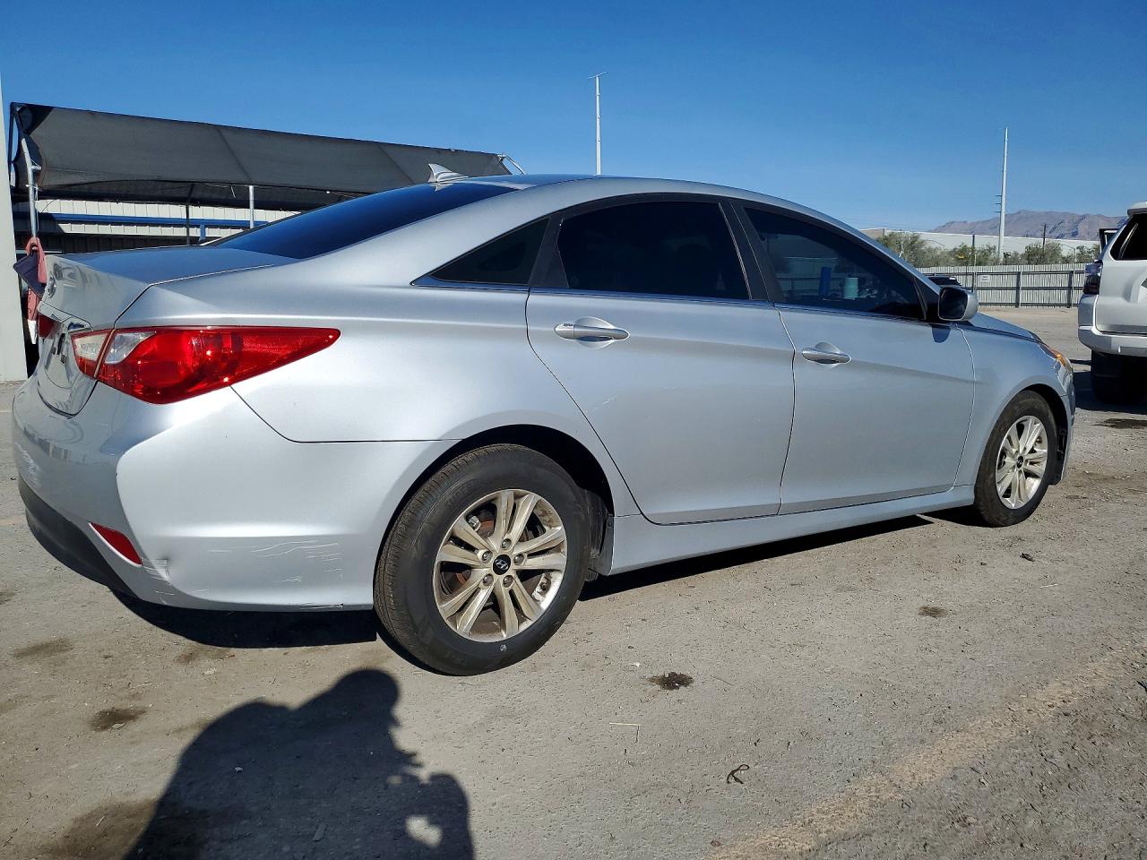 2014 Hyundai Sonata Gls Silver vin: 5NPEB4AC3EH883618