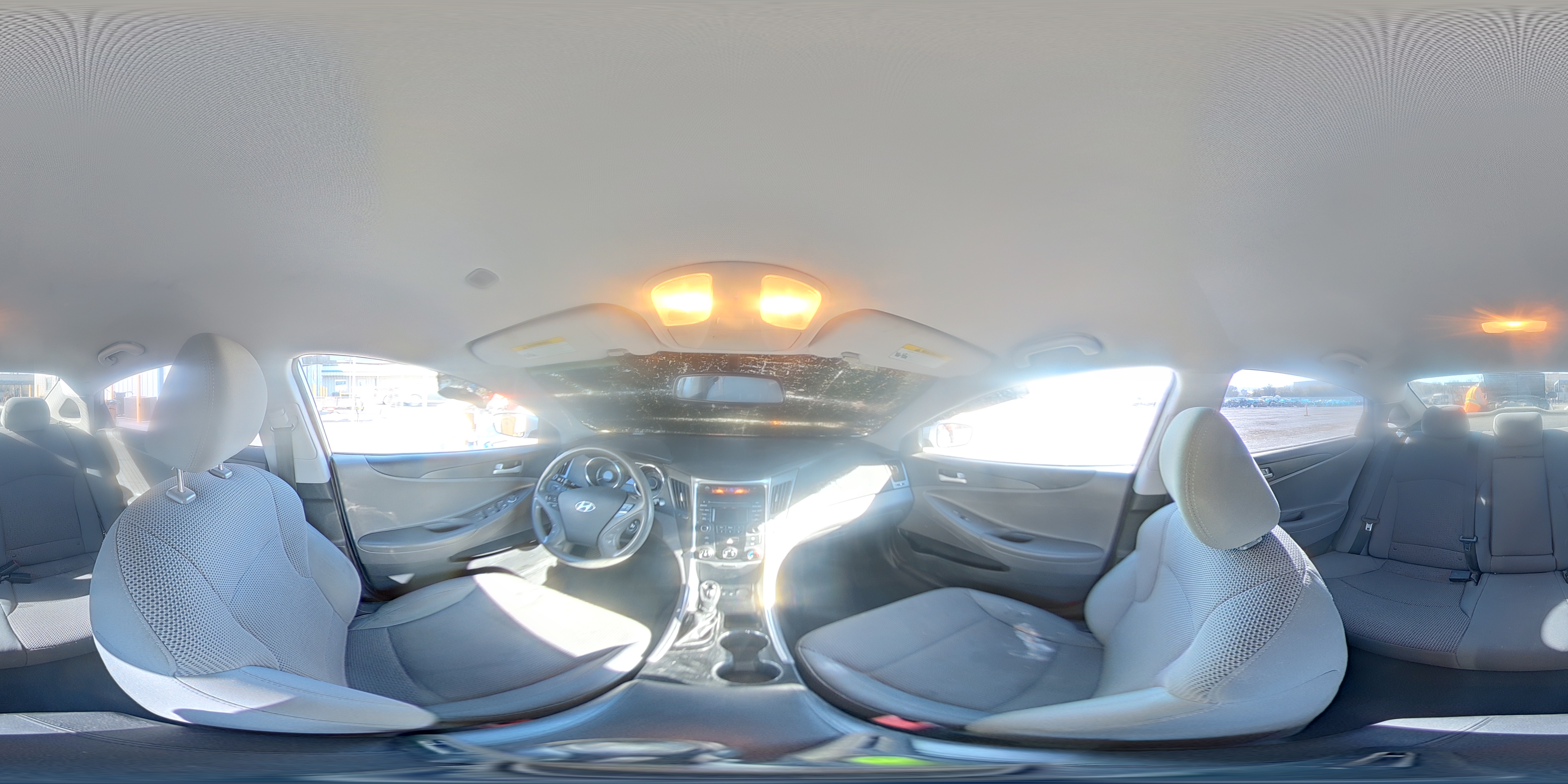 2014 Hyundai Sonata Gls Silver vin: 5NPEB4AC3EH883618