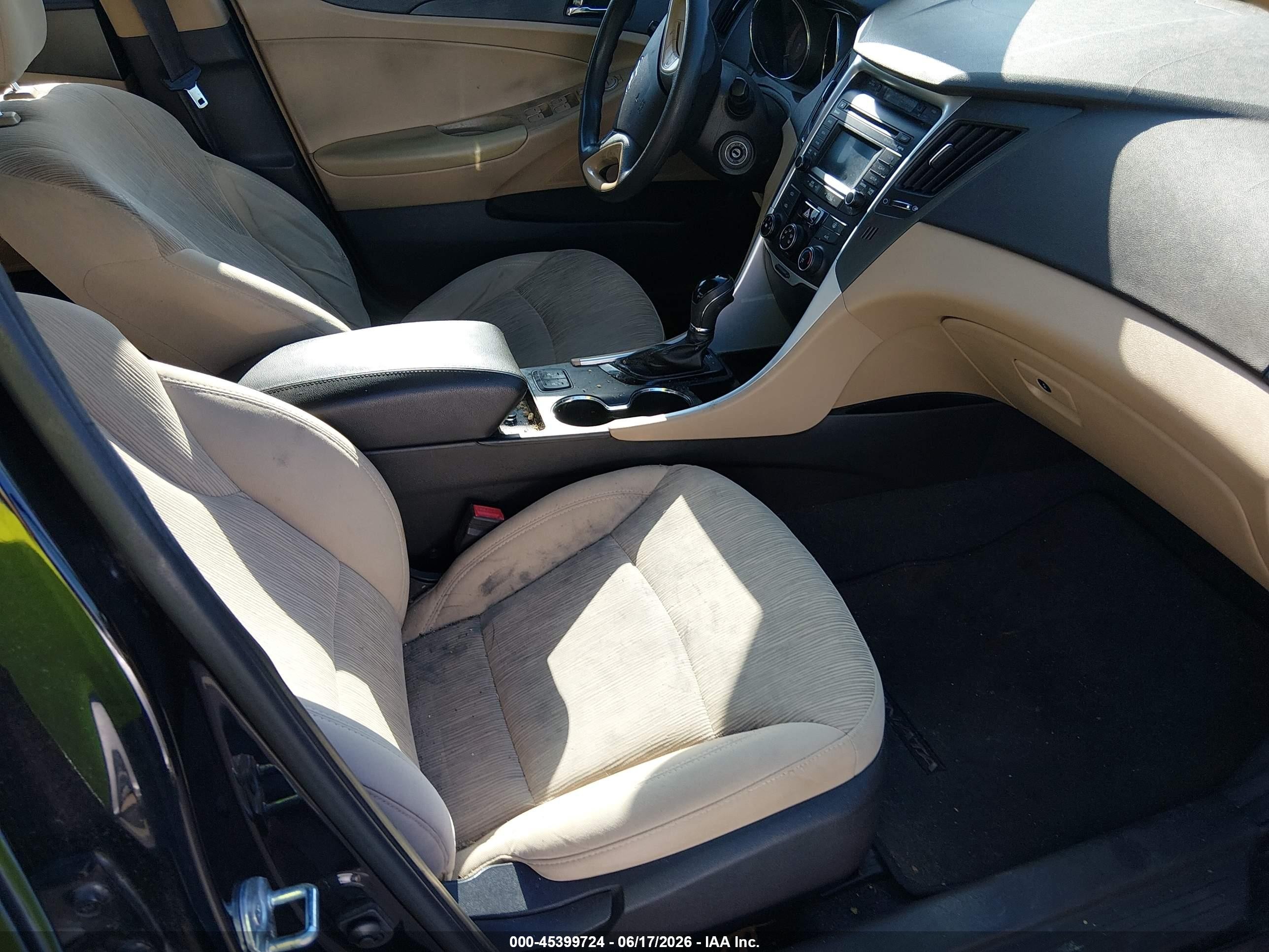 2014 Hyundai Sonata Gls Black vin: 5NPEB4AC3EH887085