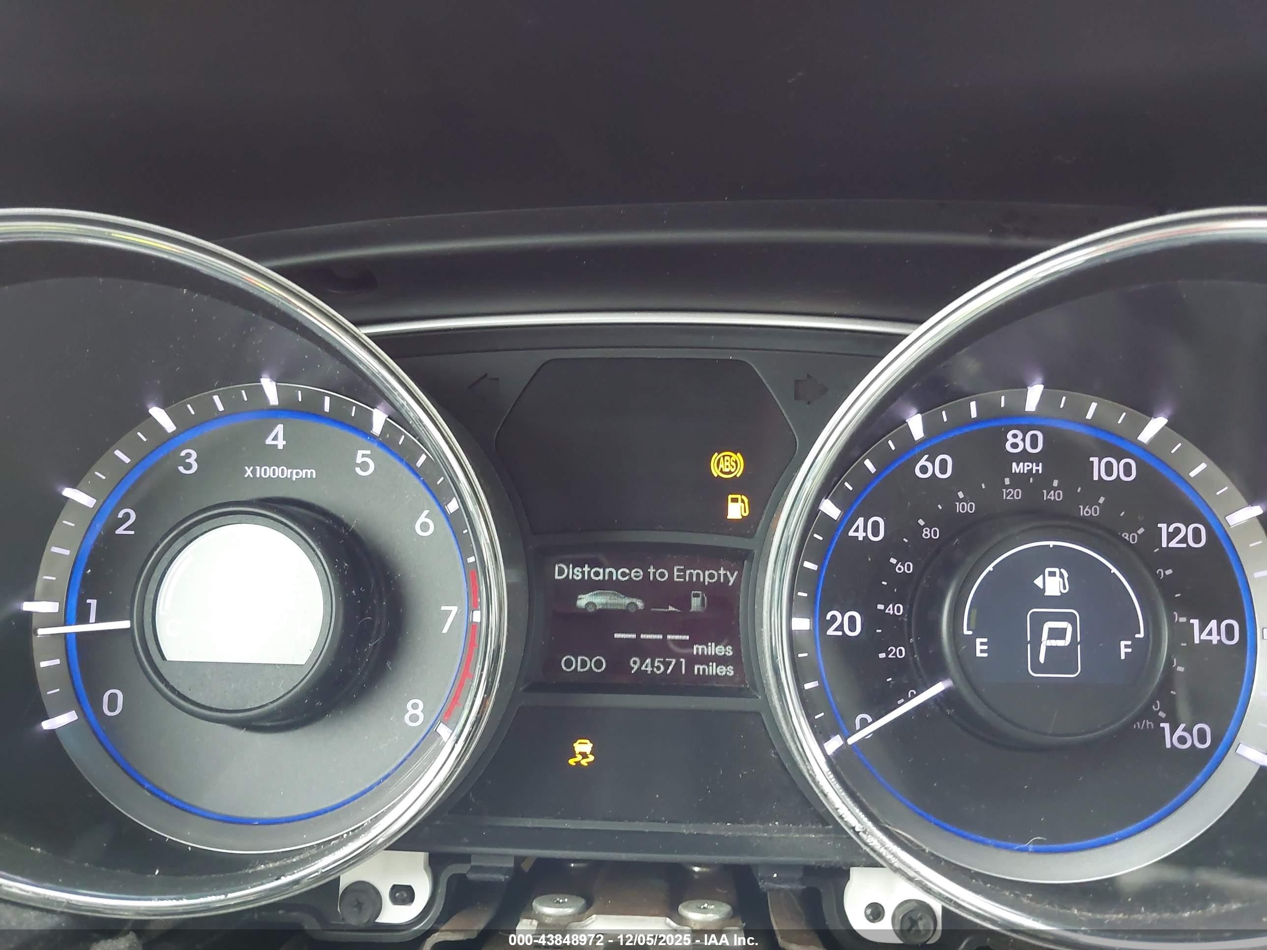 2014 Hyundai Sonata Gls Белый vin: 5NPEB4AC3EH887930