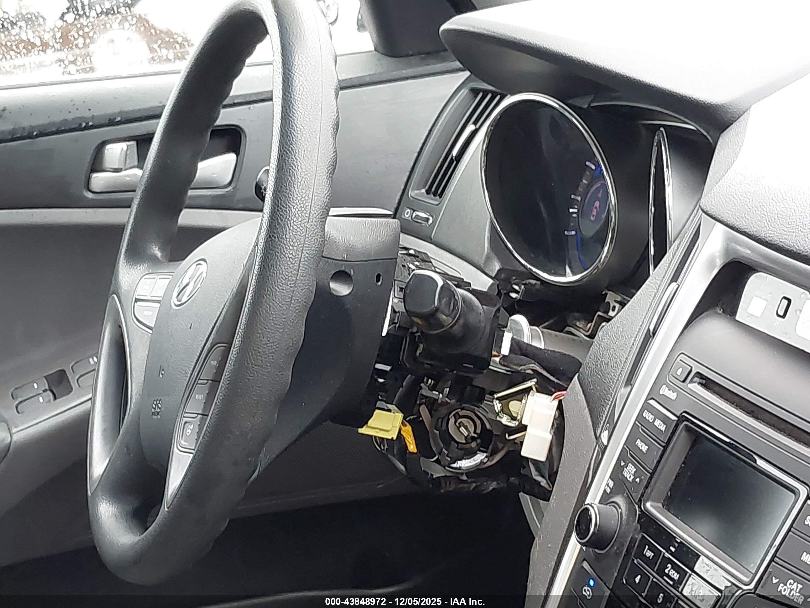 2014 Hyundai Sonata Gls Белый vin: 5NPEB4AC3EH887930