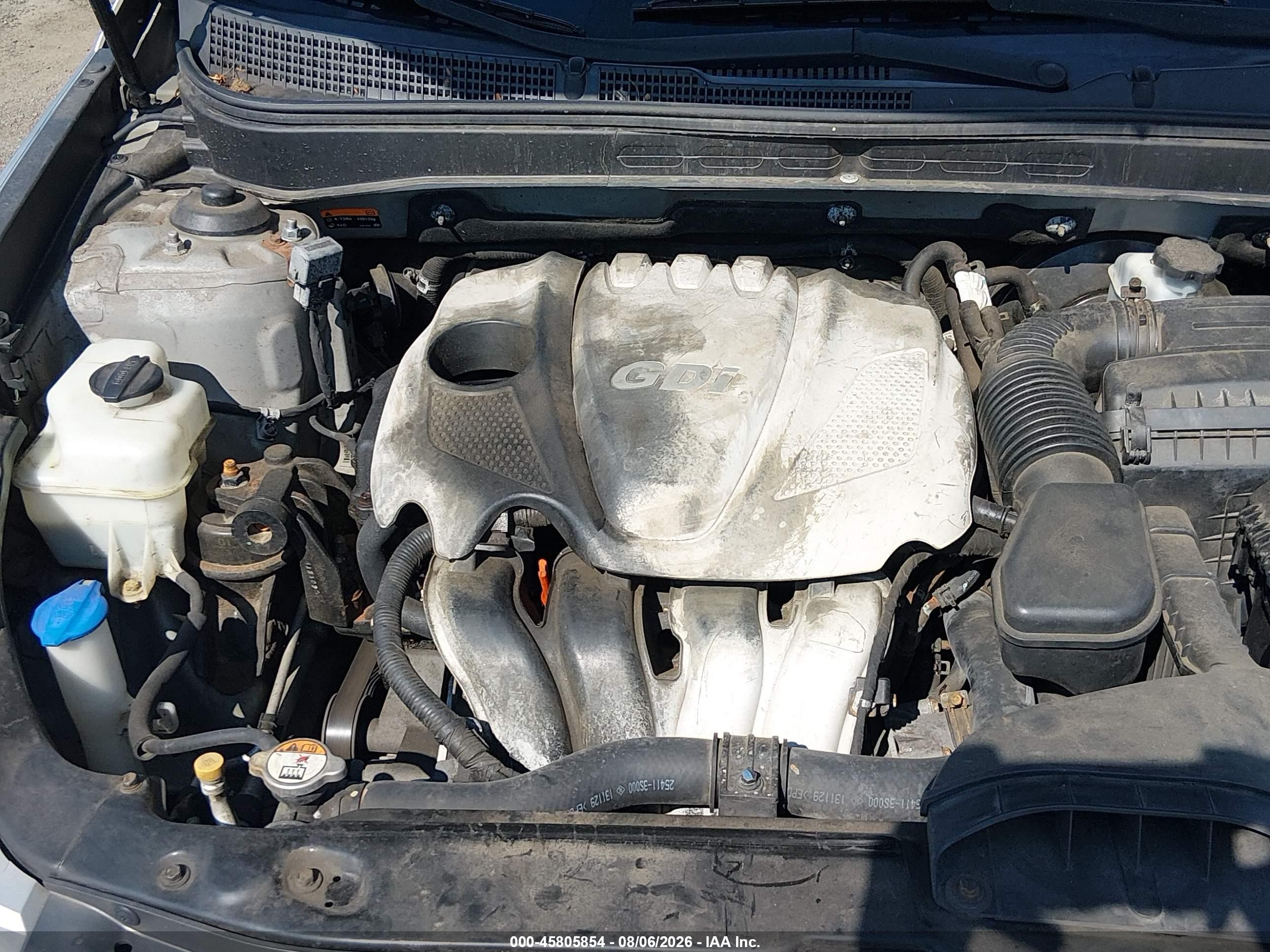 2014 Hyundai Sonata Gls Silver vin: 5NPEB4AC3EH890858